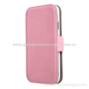 Slim Folio Design Standing Cover, Suitable for Samsung Galaxy S4, Multicolor is Available